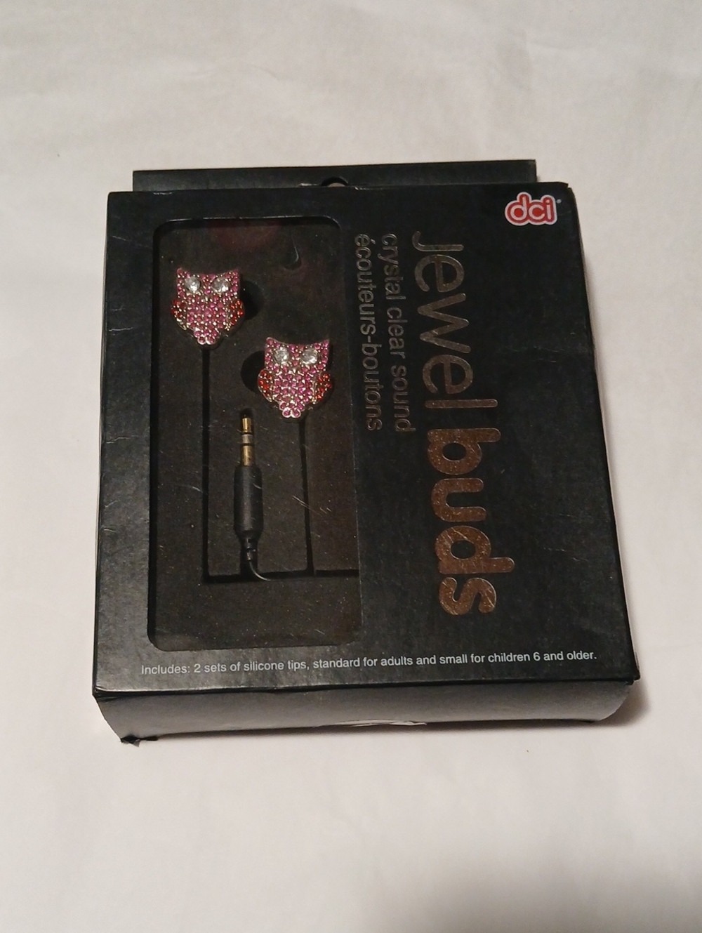 🍊3/$15🍊 DCI Jewel Buds Pink Owl Earbuds